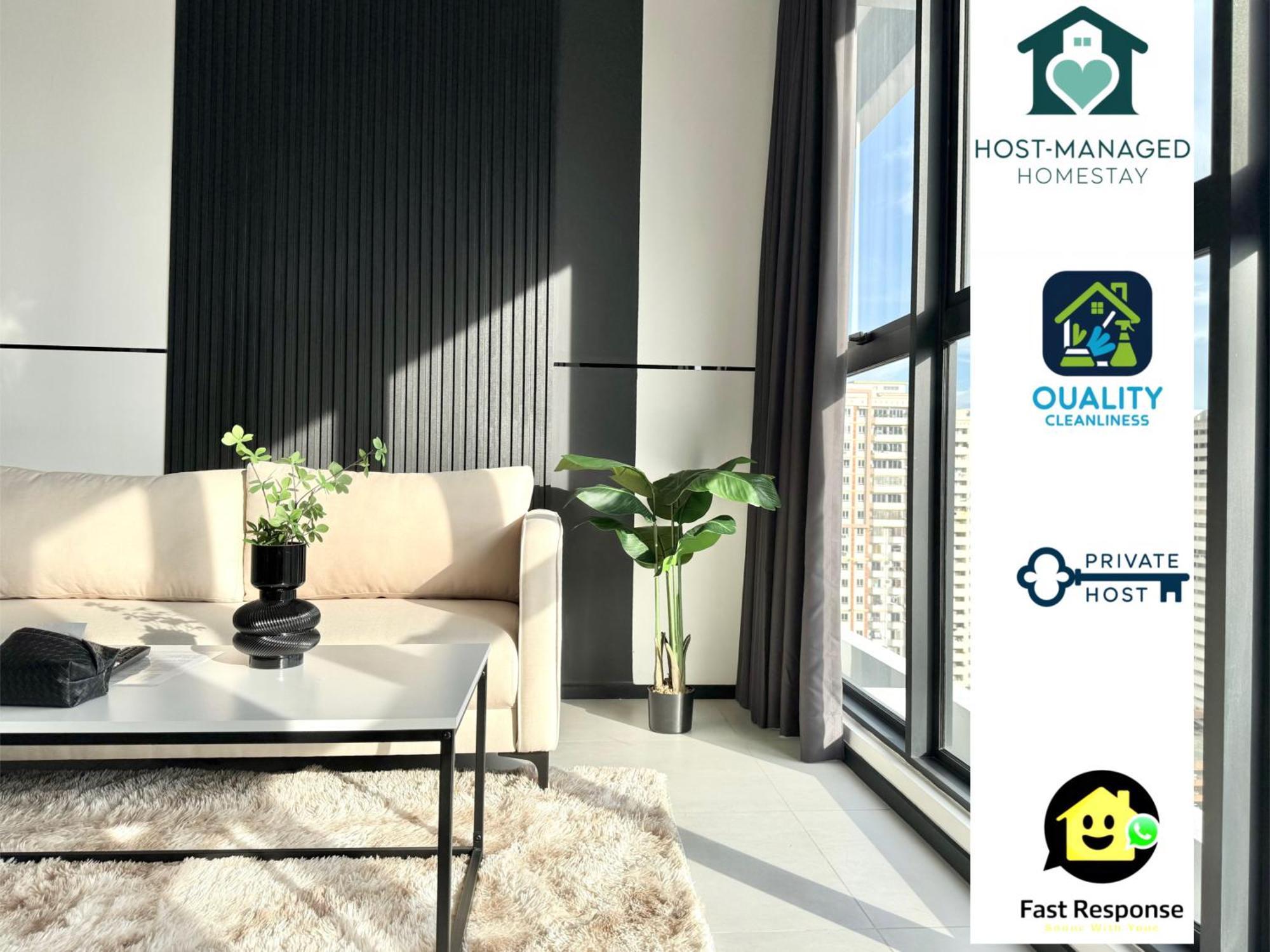 Urban #luxury Leisure #infinity Pool #local Neighbourhood #4pax #2br 2bath #2king #quality Well Maintained #private Host Pangsapuri